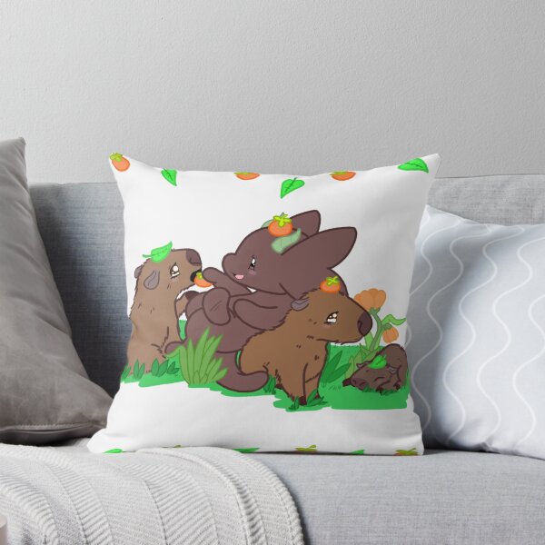 Item preview,  Dandelion Daemon  - Capybara Chill with Oranges designed and sold by Sarah Reed.
