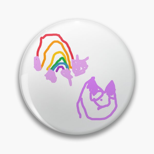 Item preview, Cat and Rainbow by 4 Year Old designed and sold by Maddy Jezerski.