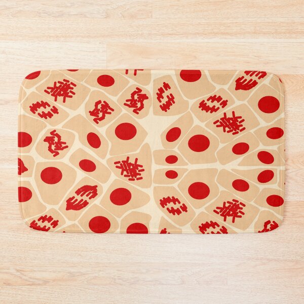 Item preview, Dividing cells mitosis pattern - Orange designed and sold by MicroMarket.