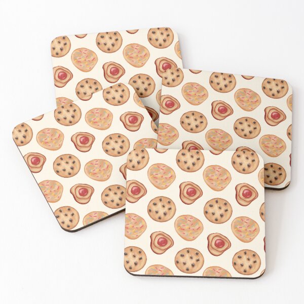 Item preview, Jelly Cookies, Sugar Cookies, Chocolate Chips Cookies - Beige designed and sold by JasmineGDesigns.