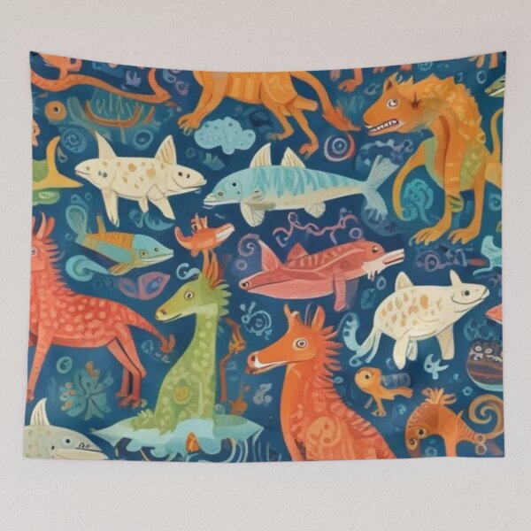 Item preview, Weird animals from Atlantis designed and sold by GasconyPassion.