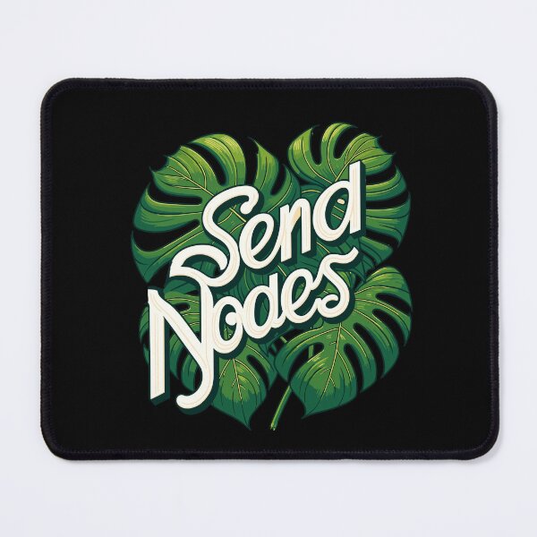 Item preview, Send Nodes Plant Lovers Monstera Albo Plant Appreciation Day designed and sold by Dressed For Duty.