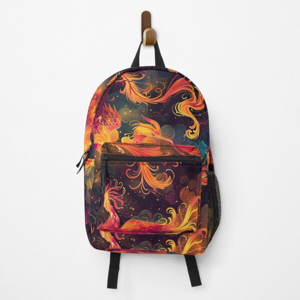 Item preview, Fiery Phoenix Dance - Mystical and Intricate Pattern designed and sold by Creet-Design.