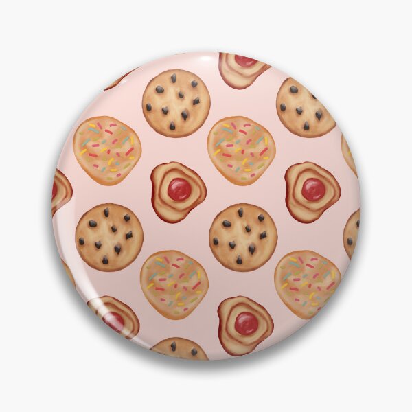 Item preview, Jelly Cookies, Sugar Cookies, Chocolate Chips Cookies - Light Pink designed and sold by JasmineGDesigns.