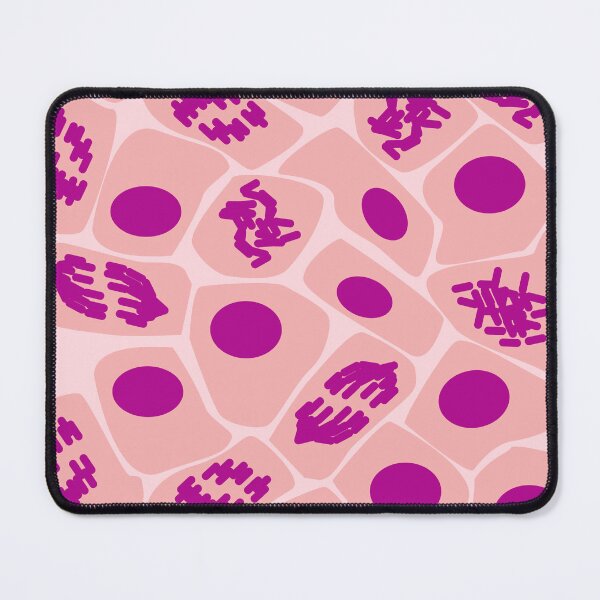 Item preview, Dividing cells mitosis pattern - Pink designed and sold by MicroMarket.