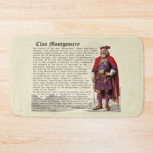 Item preview, Montgomery Scottish Clan History  designed and sold by BagTown Clans.