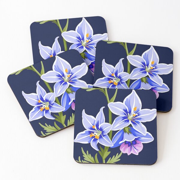 Item preview, Larkspur Blossoms designed and sold by Ms. Counterclockwise.