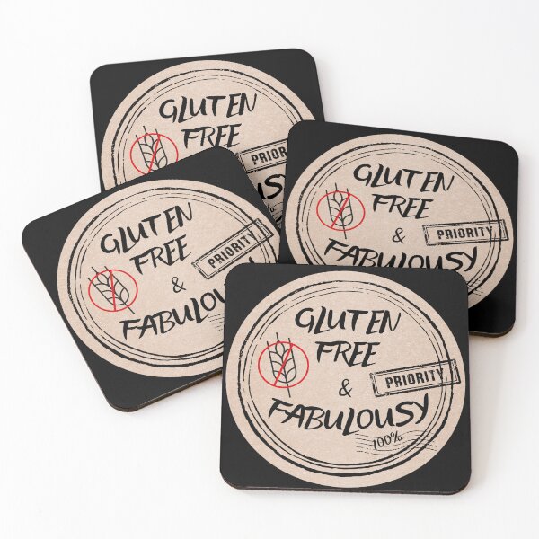 Item preview, Gluten free Fabulousy. Stamps for celiac disease. Food stamps designed and sold by DendaArt.