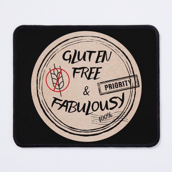 Item preview, Gluten free Fabulousy. Stamps for celiac disease. Food stamps designed and sold by DendaArt.