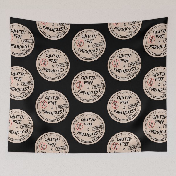 Item preview, Gluten free Fabulousy. Stamps for celiac disease. Food stamps designed and sold by DendaArt.