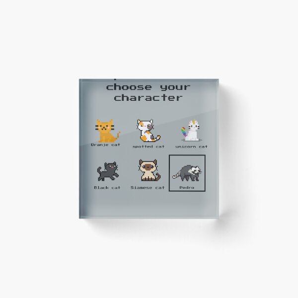 Item preview, choose your character  designed and sold by Randomnessy.