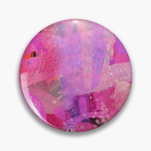 Item preview, 'Anarchy' Colorful Pink, Red + Purple Abstract Painting designed and sold by Venus-in-Virgo.