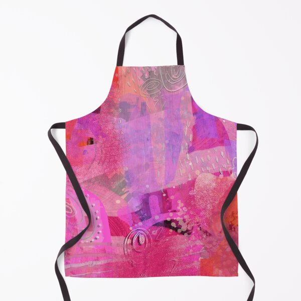Item preview, 'Anarchy' Colorful Pink, Red + Purple Abstract Painting designed and sold by Venus-in-Virgo.
