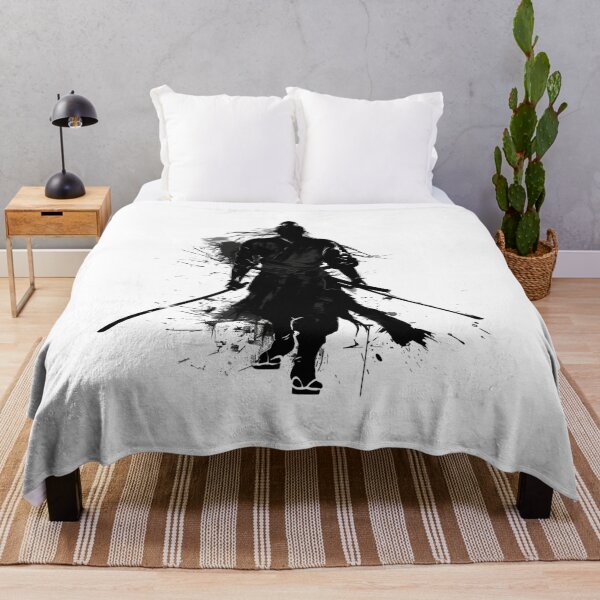 Item preview, Monochromatic Samurai – High-Contrast Ink Art T-Shirt designed and sold by Mrrjgraphic.