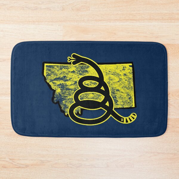 Item preview, MONTANA- Don't Tread on Me - Gadsden Snake Flag  designed and sold by pelagio.
