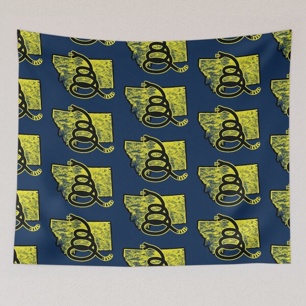 Item preview, MONTANA- Don't Tread on Me - Gadsden Snake Flag  designed and sold by pelagio.