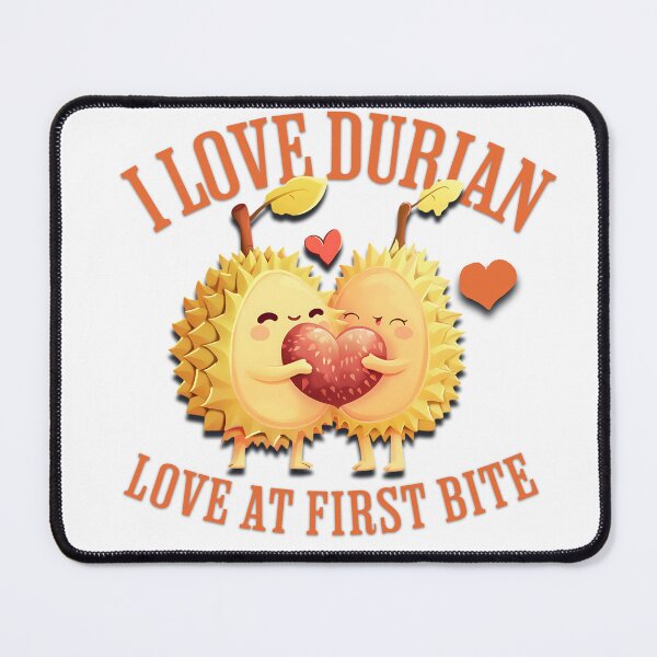 Item preview, I Love Durian: Love at First Bite T-Shirt designed and sold by DurianCraze.