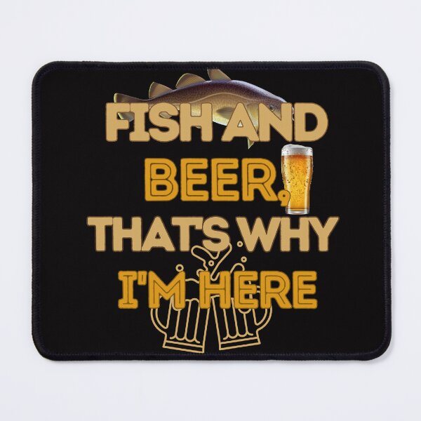 Item preview, Fish And Beer designed and sold by CatfishCreation.
