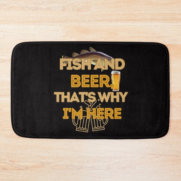 Item preview, Fish And Beer designed and sold by CatfishCreation.