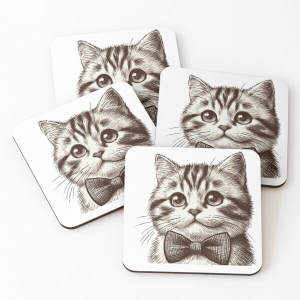 Item preview, Cat with Bowtie designed and sold by EmberlyDawn.