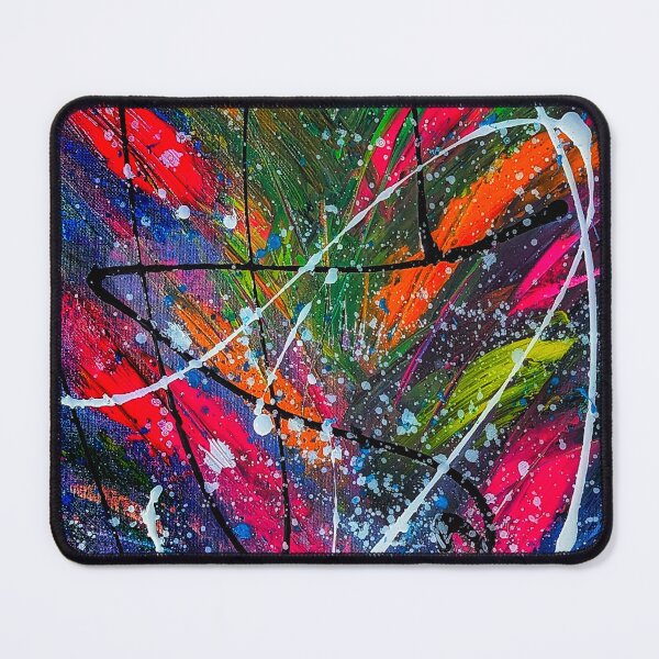Item preview, Cosmic Symphony - Abstract Expressionism by Pablo Barilari - Colorful Acrylic Canvas Wall Art Abstract Replica Stretched  designed and sold by Pablo Barilari Art.