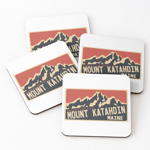 Item preview, Retro Mount Katahdin Maine Climbing Design designed and sold by SparroCreative.