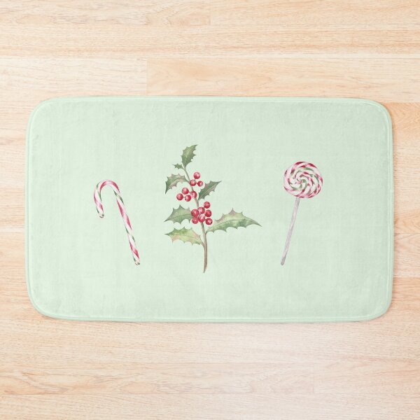 Item preview, Christmas Decorations Cute Watercolor Set designed and sold by Flowersforbear.