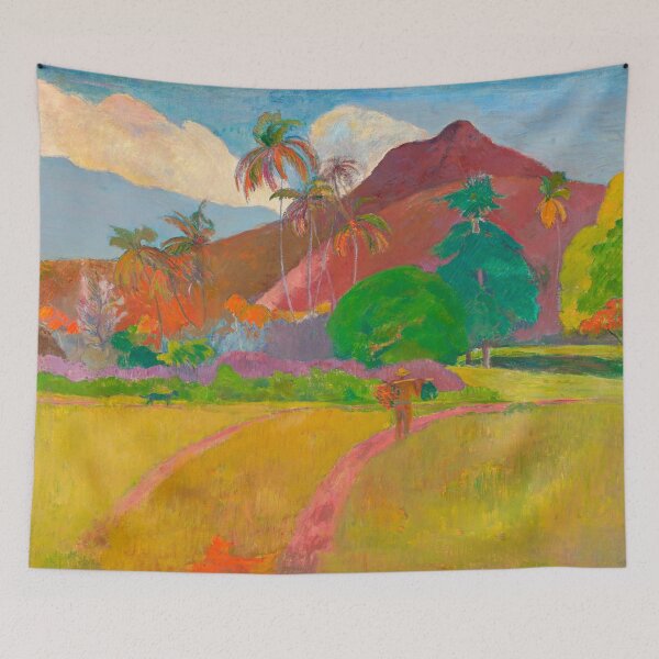 Item preview, Tahitian Landscape Paul Gauguin Post-Impressionist Painting designed and sold by VintageArchive.