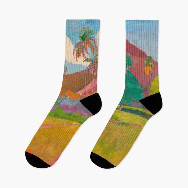 Item preview, Tahitian Landscape Paul Gauguin Post-Impressionist Painting designed and sold by VintageArchive.