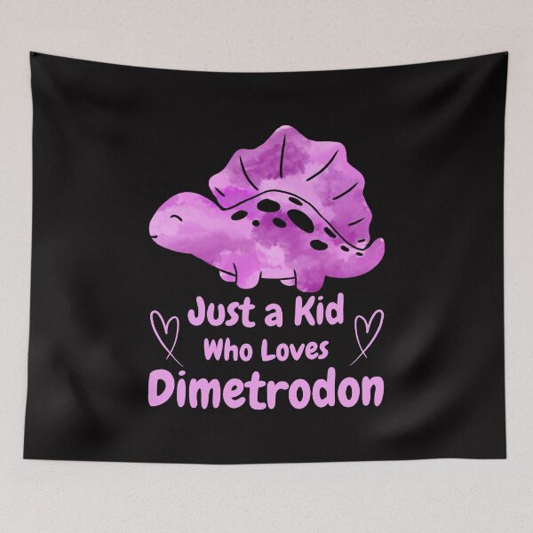 Item preview, Just a Kid Who Loves Dimetrodon designed and sold by Pint-SizeDesign.