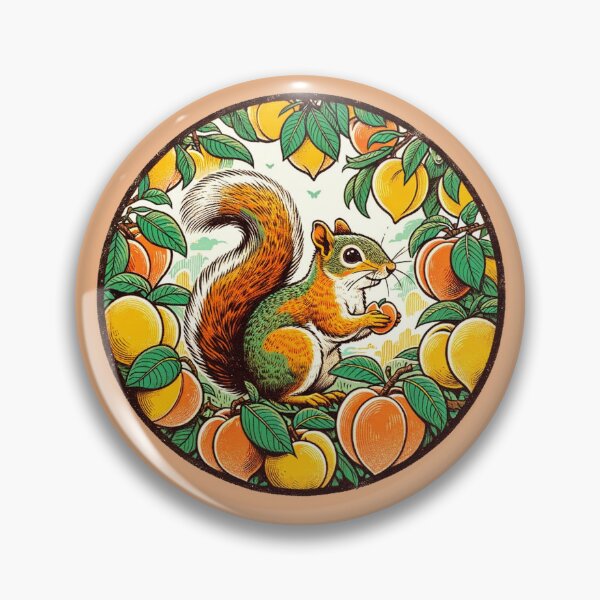 Item preview, Peachy Squirrel designed and sold by FrictionMaxxing.
