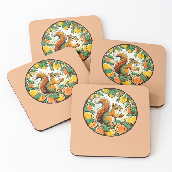 Item preview, Peachy Squirrel designed and sold by FrictionMaxxing.
