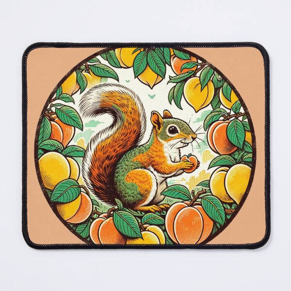Item preview, Peachy Squirrel designed and sold by FrictionMaxxing.