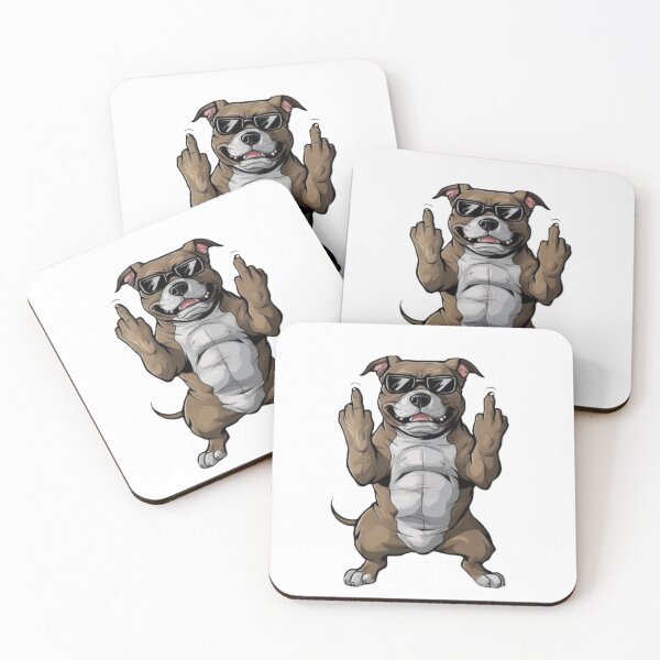 Item preview, Pitbull Middle Finger designed and sold by 123ks.