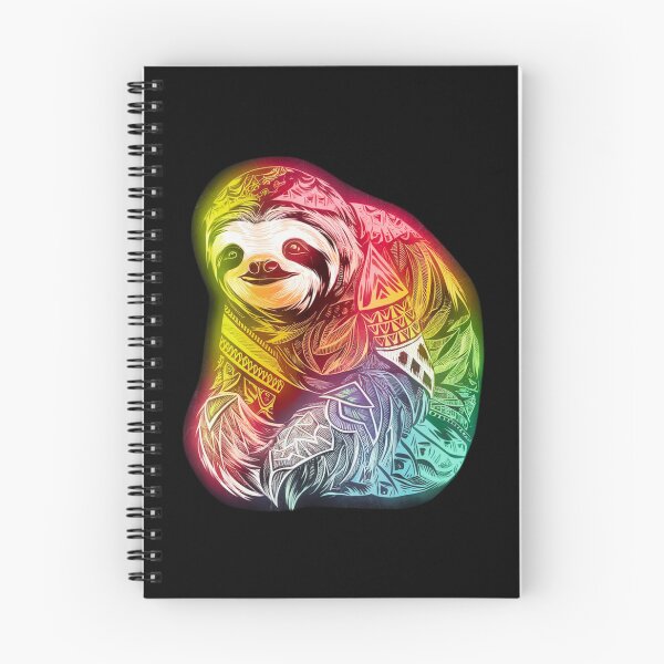 Item preview, Sweet and colorful sloth looking at you designed and sold by Street Corsairs.