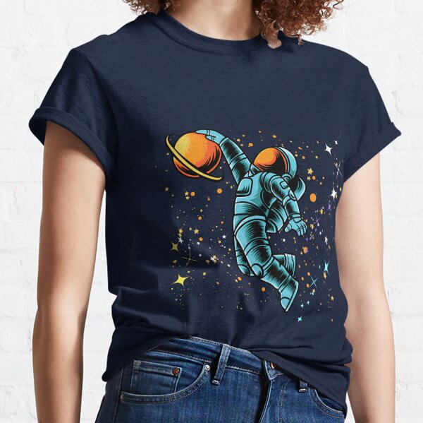 Item preview,  Astronaut Galactic Connection Tshirts designed and sold by ShobhaStyle.