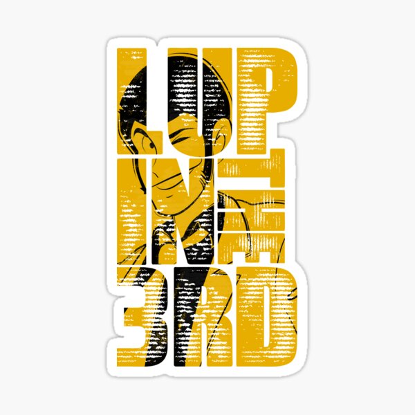 066 Lupin Font Sticker