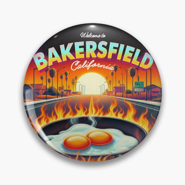Item preview, Welcome to Bakersfield cooking eggs on street designed and sold by VisionView.