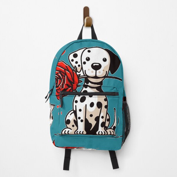 Item preview, Dalmatian Puppy giving a Red Rose designed and sold by Nanthanon.