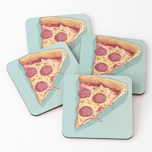 Item preview, Cartoon Pizza designed and sold by SKornackiArt.