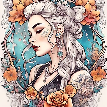 Artwork thumbnail, Sunset Roses by SilverSunStudio