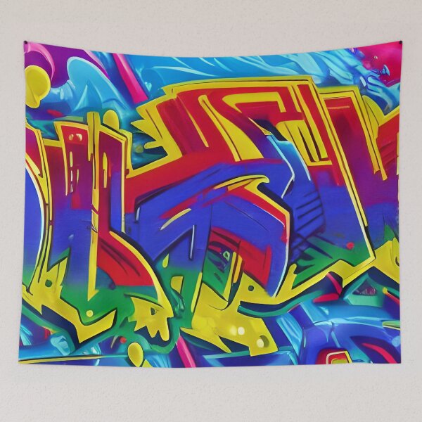 Item preview, Urban Street Art – Bold Abstract Modern Graffiti Design | 218 designed and sold by City Graffix Design Co..