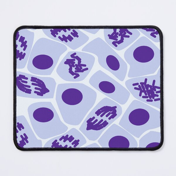 Item preview, Dividing cells mitosis pattern - Blue designed and sold by MicroMarket.
