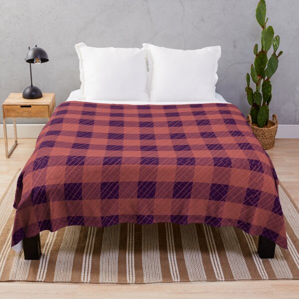 Item preview, Purple Coral Plaid designed and sold by BurningChair.