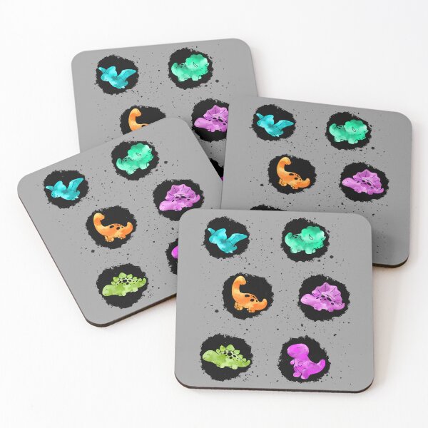 Item preview, Watercolor Dinosaurs designed and sold by Pint-SizeDesign.