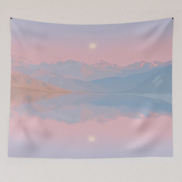 Item preview, Mountain Sunrise Landscape designed and sold by AbigailHerman.