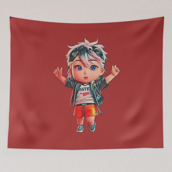 Item preview, Beautiful girl with a lot of colors. designed and sold by painting23.