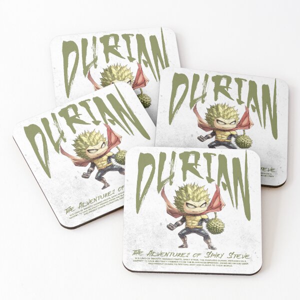 Item preview, The Adventure of Spikey Steve Durian Superhero T-Shirt designed and sold by DurianCraze.