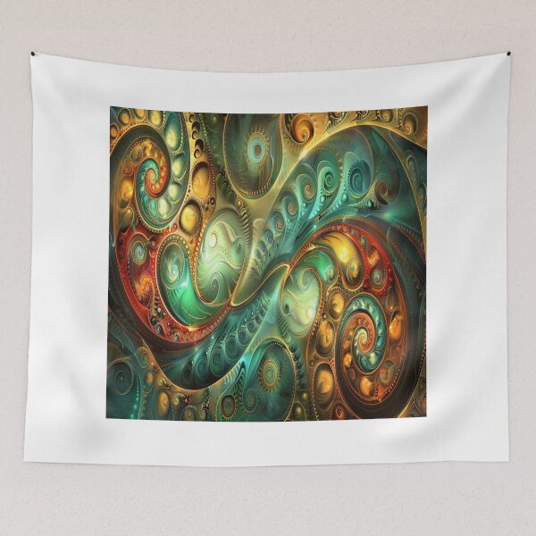 Item preview, African Inspired Spiral Art designed and sold by BubandAika.