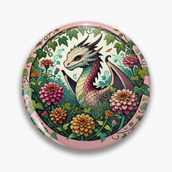 Item preview, Zinnia Dragon designed and sold by FrictionMaxxing.
